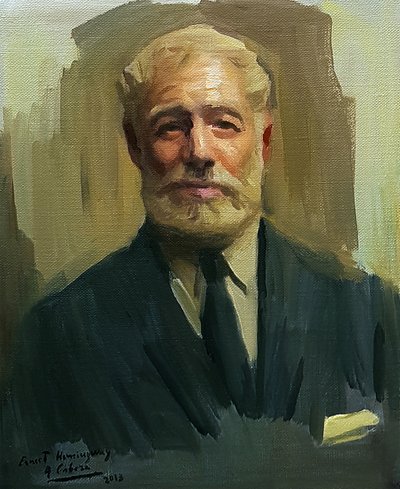 Ernest Hemingway af Alejandro Cabeza