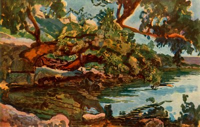 Lake Nemi, 1830