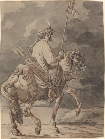 Den polske rytter af Aleksandr Osipovich Orlovskii