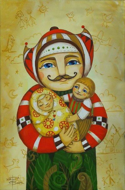 Faderens kærlige favn af Aleksandra Paranchenko