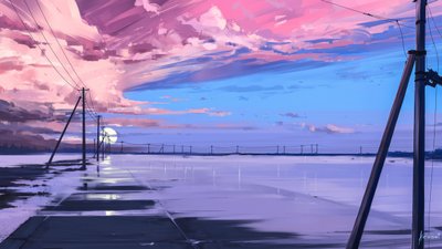 Refleksioner fra Twilight Road af Alena Aenami
