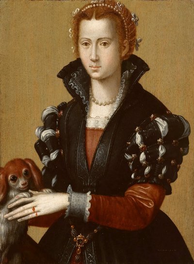 Portræt af Eleonora da Toledo (Eleonore de Toledo af Alessandro Allori