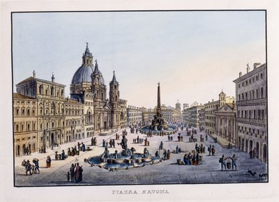 Piazza Navona Dani af Alessandro Depoletti