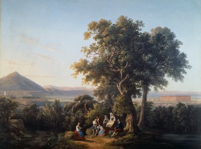 Caserta-sletten af Alessandro Fergola