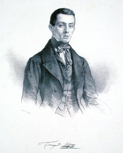 Disma Fumagalli (1826-93) (gravering) af Alessandro Focosi