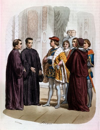 Niccolo di Bernardo dei Machiavelli (Nicolas Machiavel af Alessandro Focosi