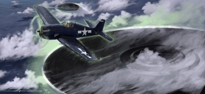 Mystiske fænomener: skildrer forsvinden af et fly fra den amerikanske flåde i Bermuda-trekanten i 1940