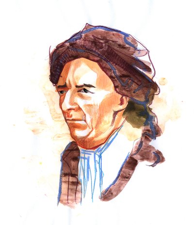 Portræt af Leonhard Euler (1707-1783) schweizisk matematiker og fysiker (Portræt af Leonhard Euler schweizisk matematiker, fysiker, astronom, logiker og ingeniør) af Alessandro Lonati
