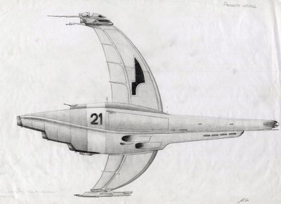 Science fiction-illustration: rumfartøj til erobring af rummet eller universet. Tegning af Alessandro Lonati af Alessandro Lonati