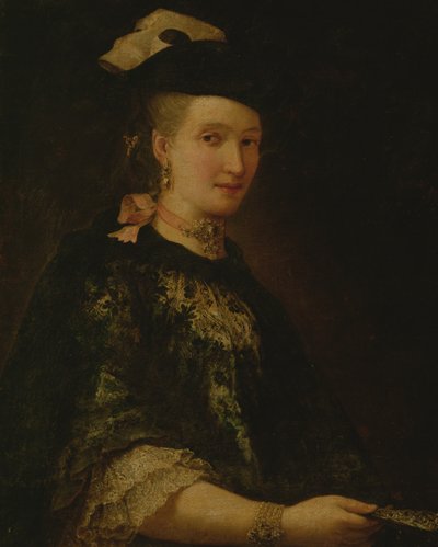 Portræt af en Dame af Alessandro Longhi