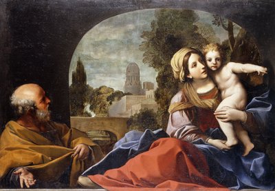 Den hellige familie, af Alessandro Tiarini