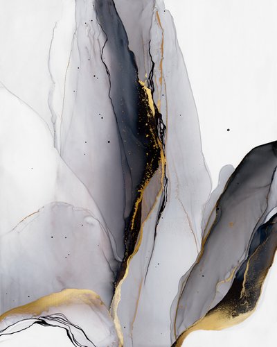Elegant guldgrå strøm af Alevtina Shelest