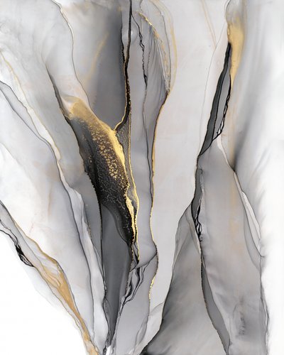 Golden Ink Flow af Alevtina Shelest