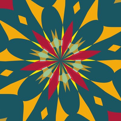 Star (version), 2019, (blandet medier) af Alex Caminker