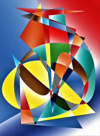 Uden titel, 2019, (gradient) af Alex Caminker