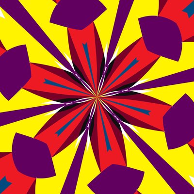 Uden titel, 2019, (blandet medier) af Alex Caminker