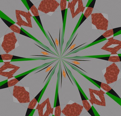 Uden titel, 2019, (blandet medier) af Alex Caminker