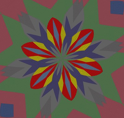 Uden titel, 2019, (blandet medier) af Alex Caminker