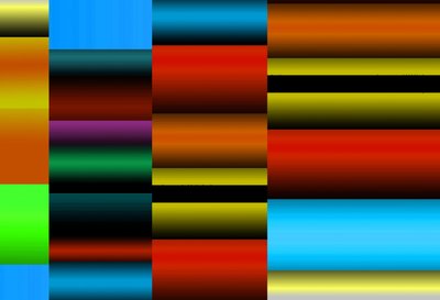 backgammon, 2017, (gradient) af Alex Caminker