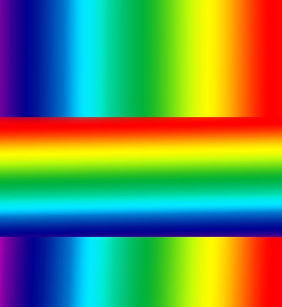 farvefelt #1,2019,(gradient) af Alex Caminker