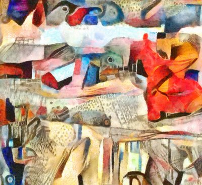 farm,2017,(blandede medier) af Alex Caminker