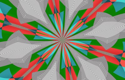 blomster #104,2019,(blandet medier) af Alex Caminker