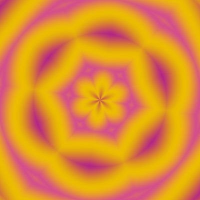 blomster #1,2019,(gradient) af Alex Caminker
