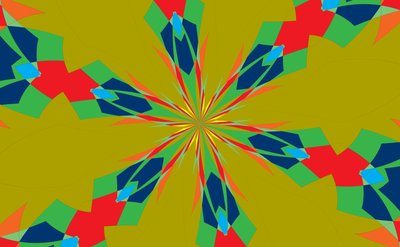 blomster #27,2019,(mixed media) af Alex Caminker