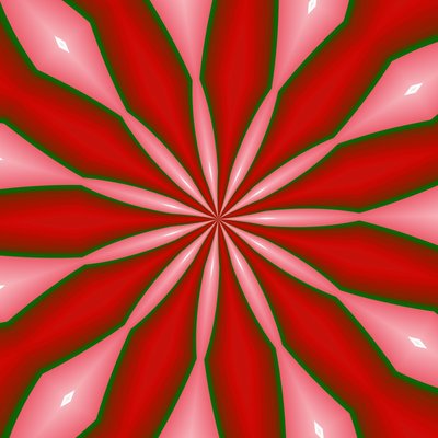blomster #3,2019,(gradient) af Alex Caminker