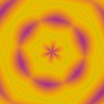 blomster #6,2019,(gradient) af Alex Caminker