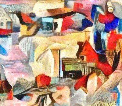 hamlet,2017,(blandede medier) af Alex Caminker