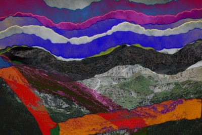 implicit, 2019, (collage) af Alex Caminker