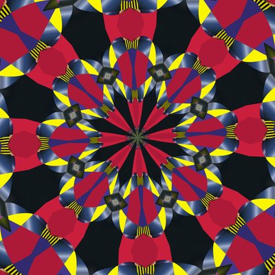 materialesymmetri, 2019, (blandet medier) af Alex Caminker