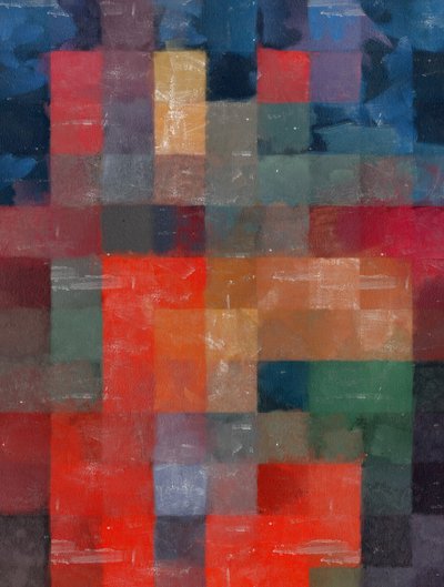 natur i geometrisk, 2017, af Alex Caminker