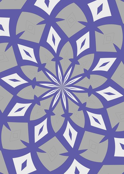 ornament #12,2019,(tryk) af Alex Caminker