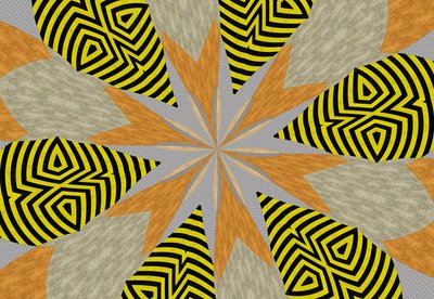ornament #84,2019,(blandet medier) af Alex Caminker