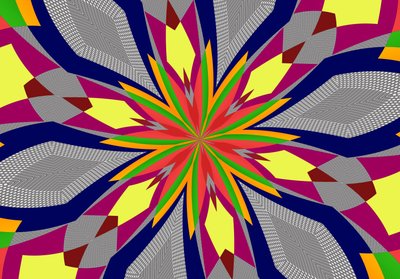 ornamenter #106,(mixed media) af Alex Caminker