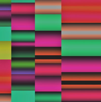 Aftenens sang, 2017, (gradient) af Alex Caminker