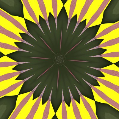 solsikke, 2019, (digital) af Alex Caminker