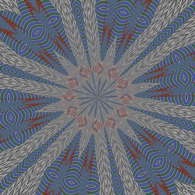 symmetri #25,2019,(blandet medier) af Alex Caminker