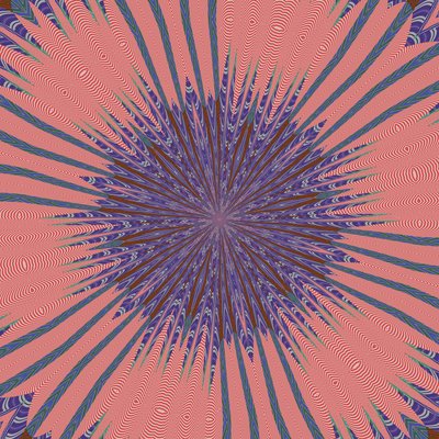 symmetri #34,2019,(blandet medier) af Alex Caminker