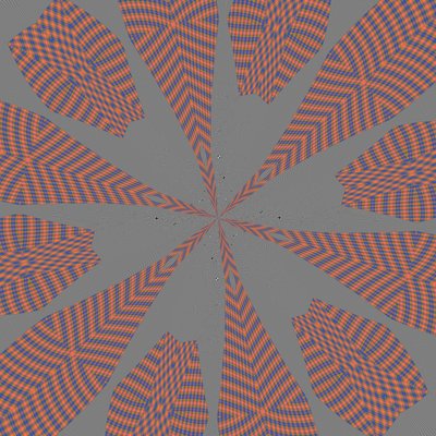 symmetri #37,2019,(blandet medier) af Alex Caminker