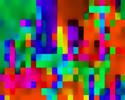 tv-motion, 2020, (blandet medier) af Alex Caminker