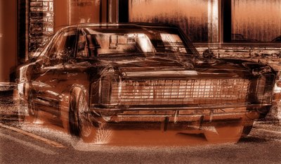 uden titel, 2019, (blandet medier) af Alex Caminker