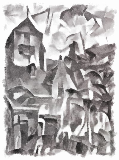 view (black) #6,2016, af Alex Caminker