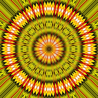 gule øjne, 2019, (digital) af Alex Caminker