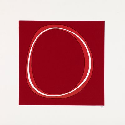 Rød cirkel af Alex Dunn