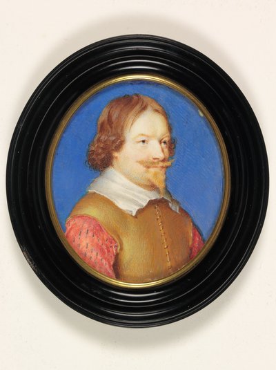 Alexander Leslie, Earl of Leven (akvarel på vellum) af Alexander (style of) Cooper