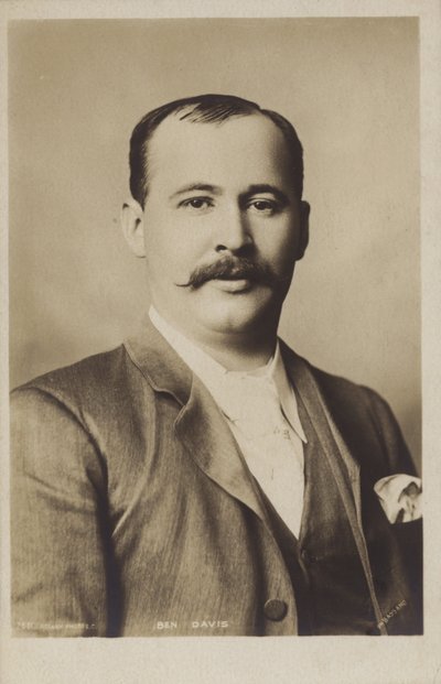 Ben Davies, walisisk tenor (1858-1943) af Alexander Bassano