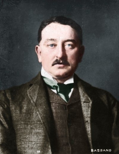 Cecil Rhodes, 1853-1902, engelskfødt sydafrikansk iværksætter og statsmand, 1894-1907 af Alexander Bassano